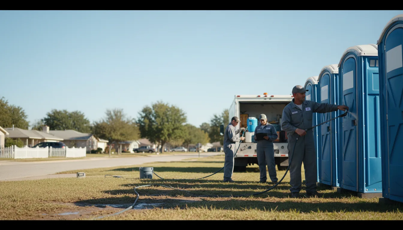 Long-Term Portable Toilet Rental in Hanlontown, IA near me